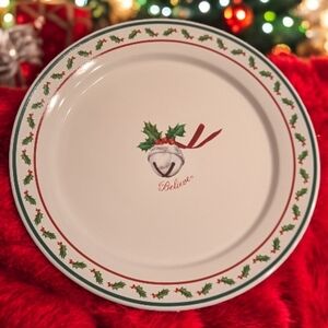 HALLMARK POLAR EXPRESS COLLECTIBLE BELIEVE PLATE